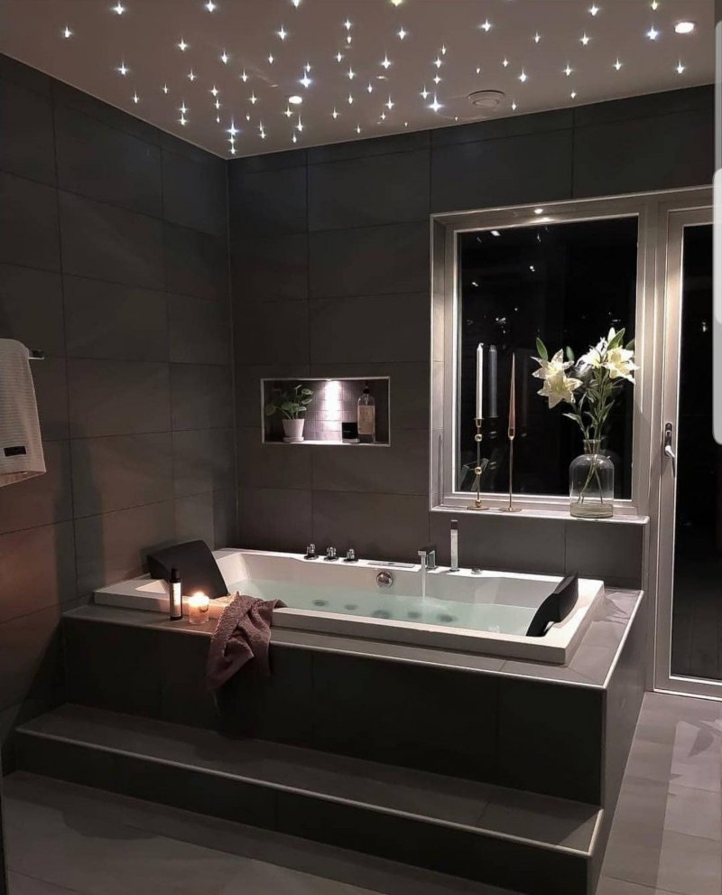 Красивый дизайн ванной комнаты (84 фото)