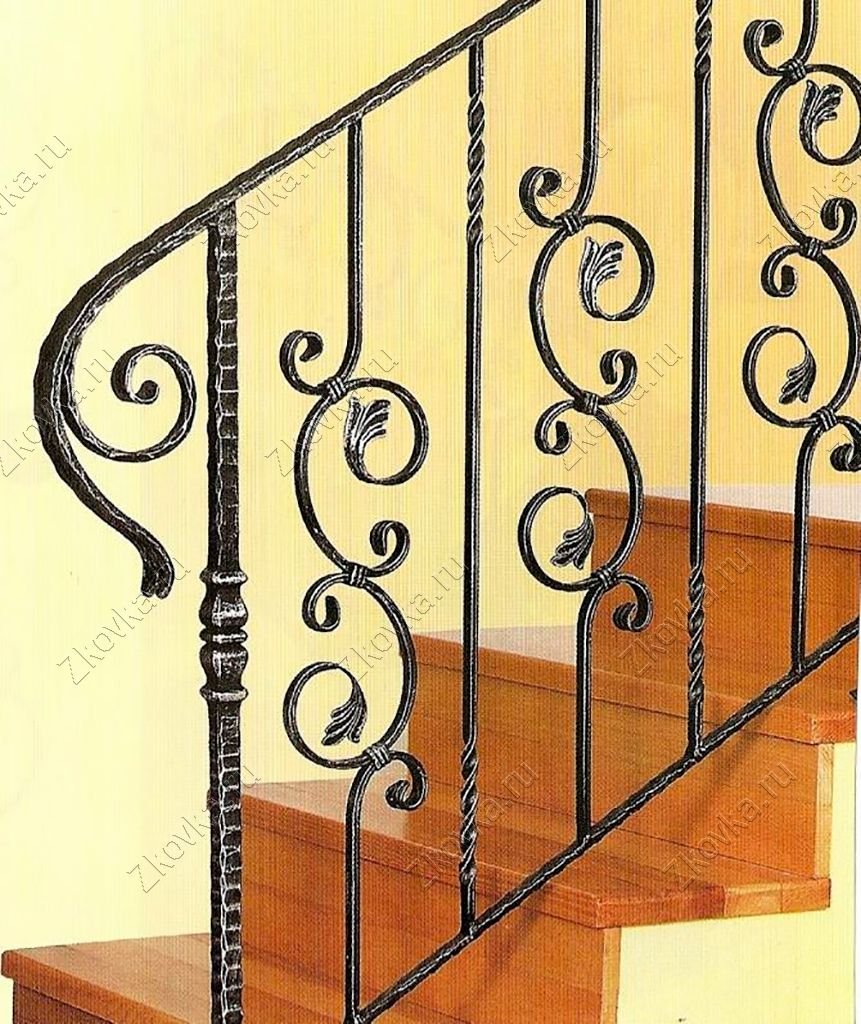 Кованые балясины для лестницы