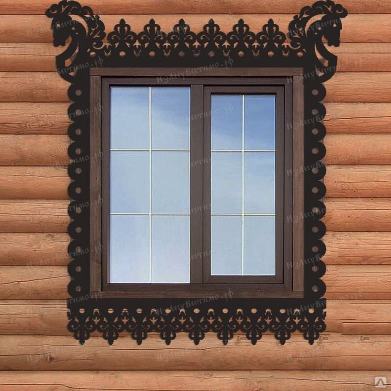 Резные наличники на окна