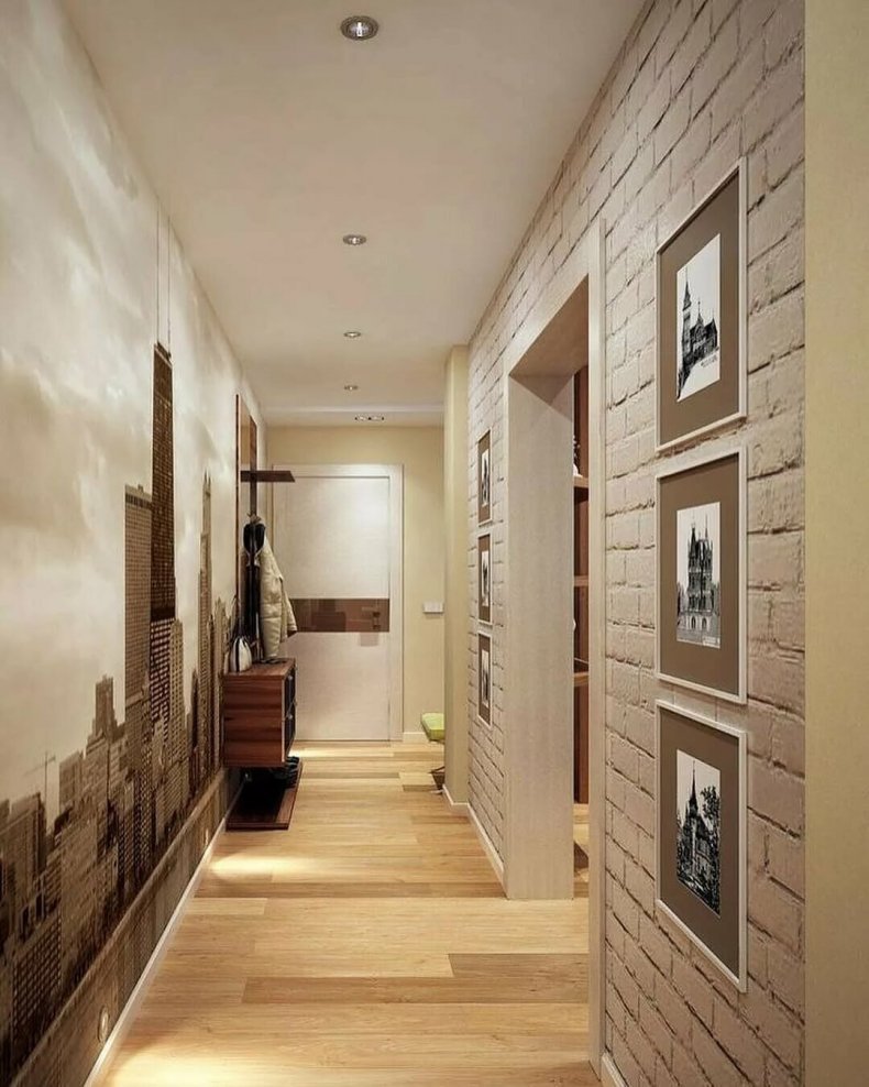 Декор коридора в квартире (72 фото)
