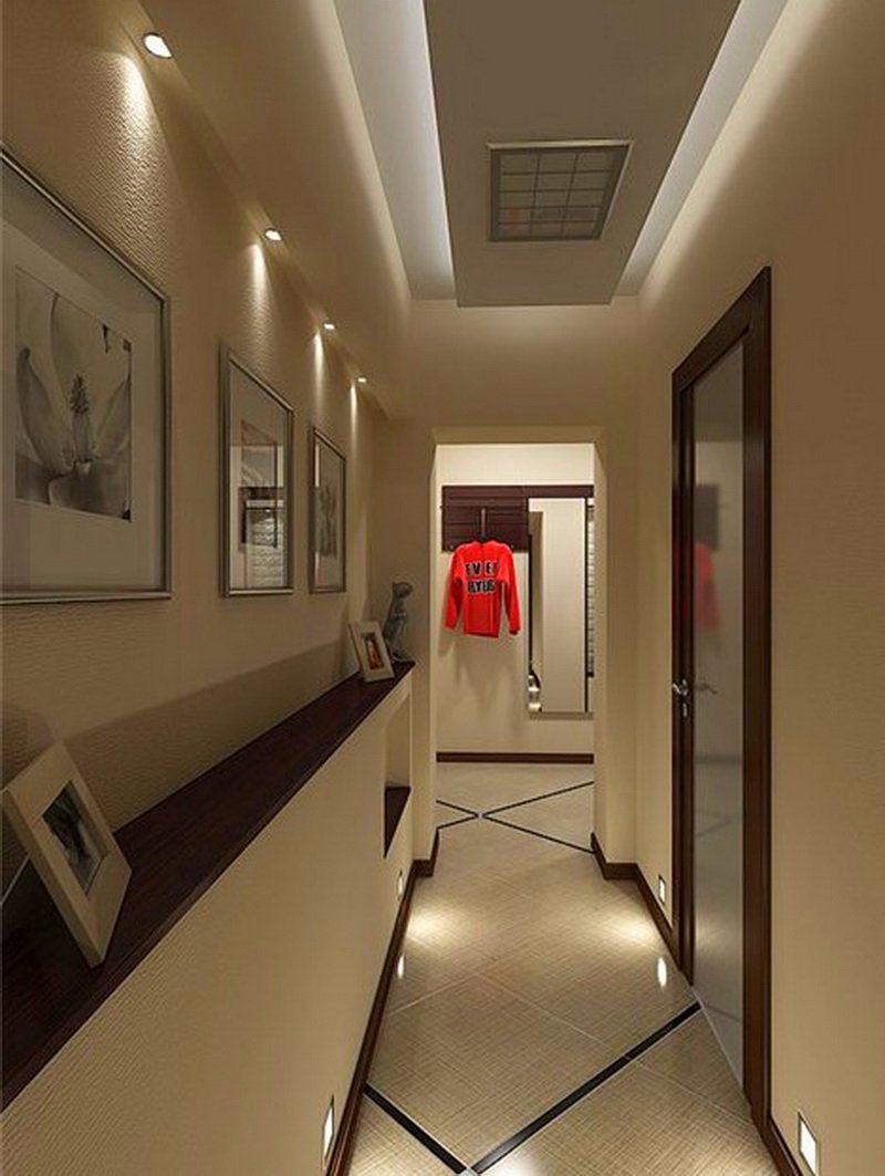 Дополнительное освещение в коридоре