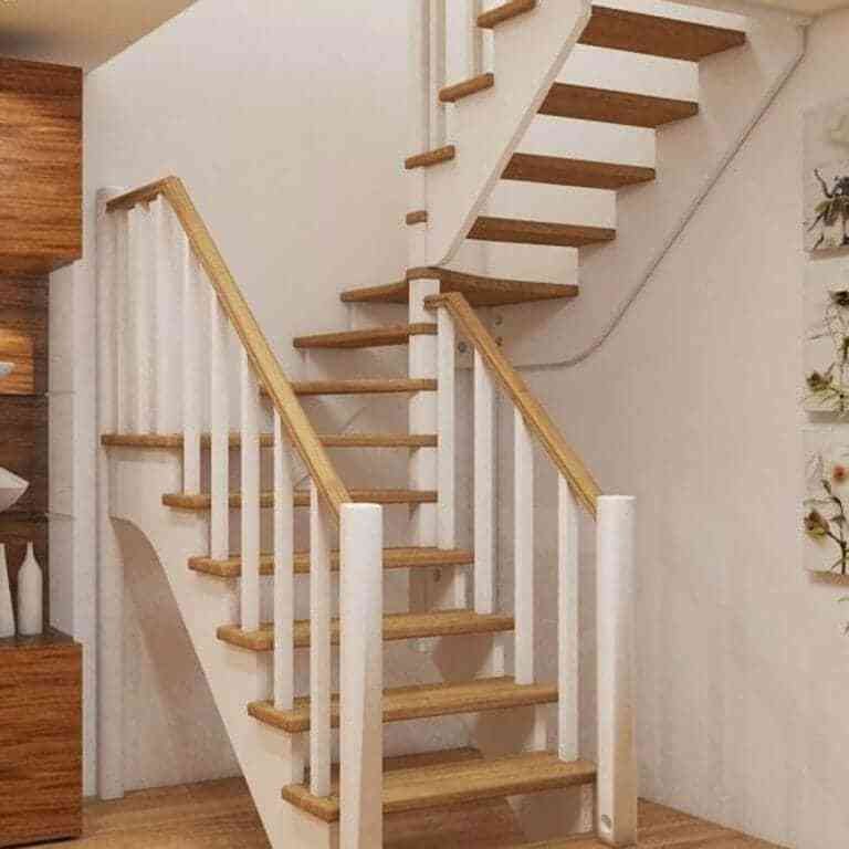 Лестница деревянная к-034м
