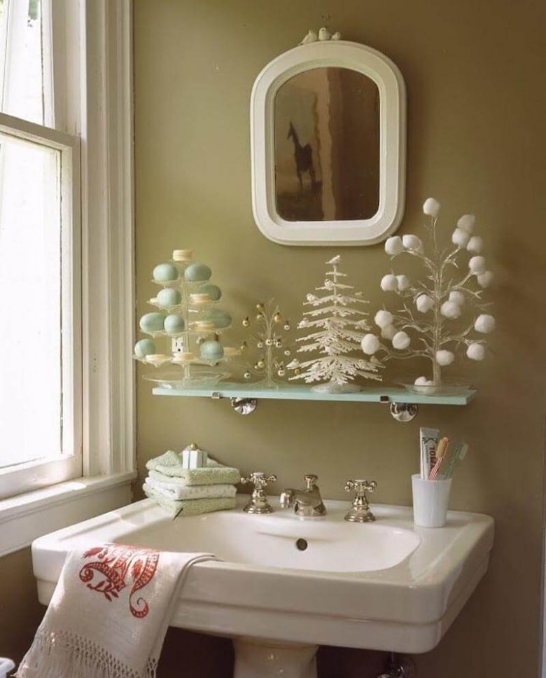 Декор ванной комнаты