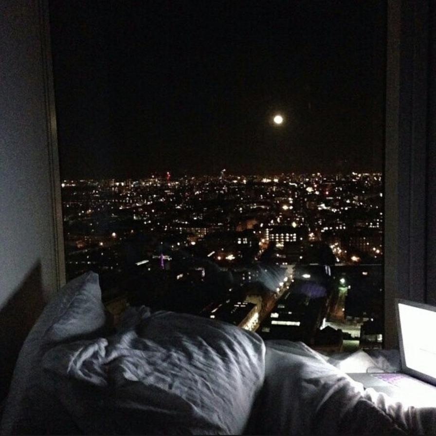 Ночь из окна