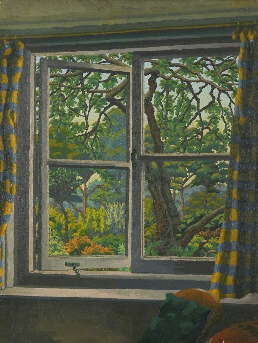 Вид из деревенского окна