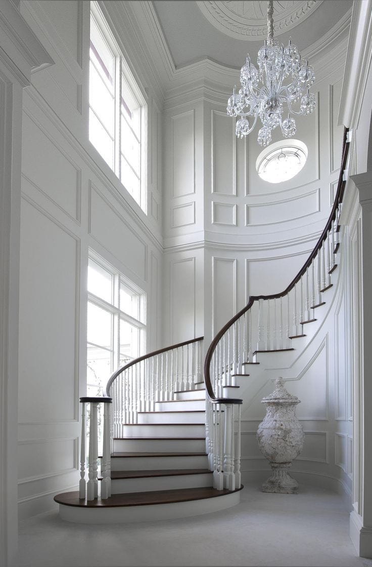 Лестница Curved Staircase