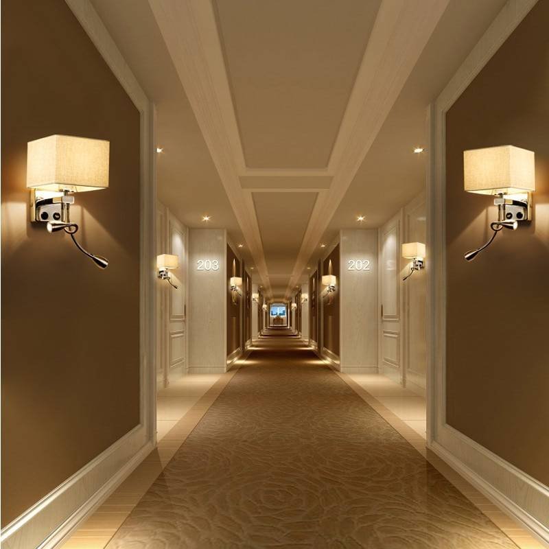 Освещение в коридоре