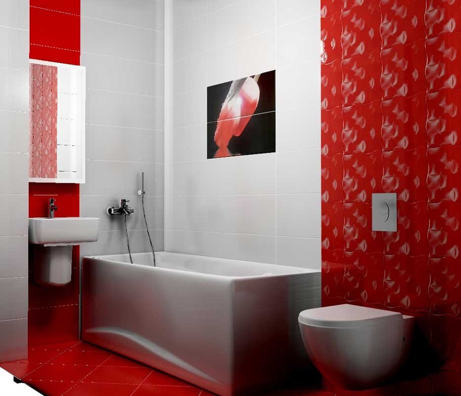 Красная плитка в ванной plitka vanny ru. Плитка для ванной красная с белым. Красно белая ванная комната. Ванная в красно-белом цвете. Ванная в Красном цвете.