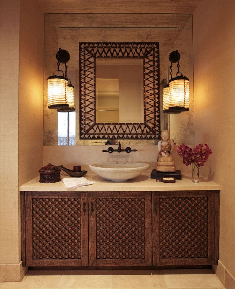Мебель для ванной комнаты в марокканском стиле
