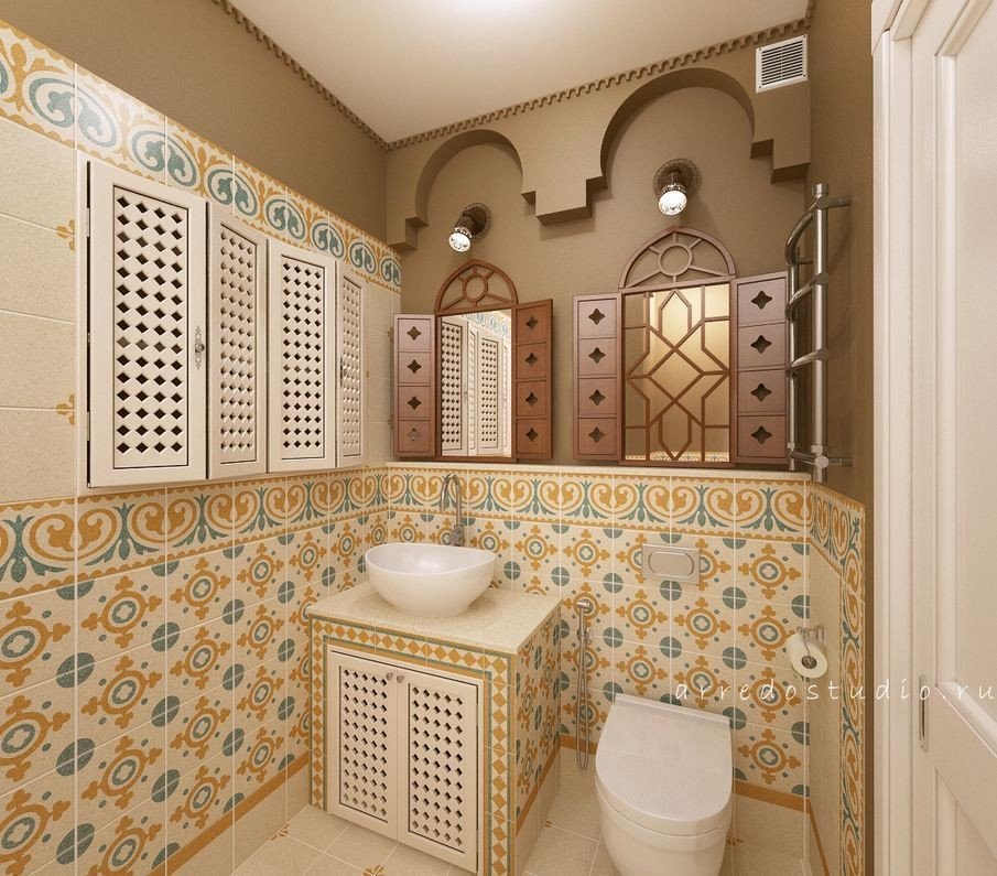 Ванная комната в башнях Булыха