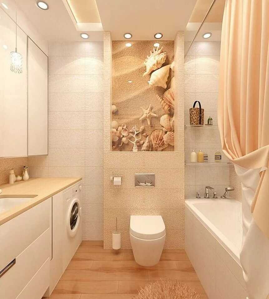 Ванная комната бюджетно и стильно