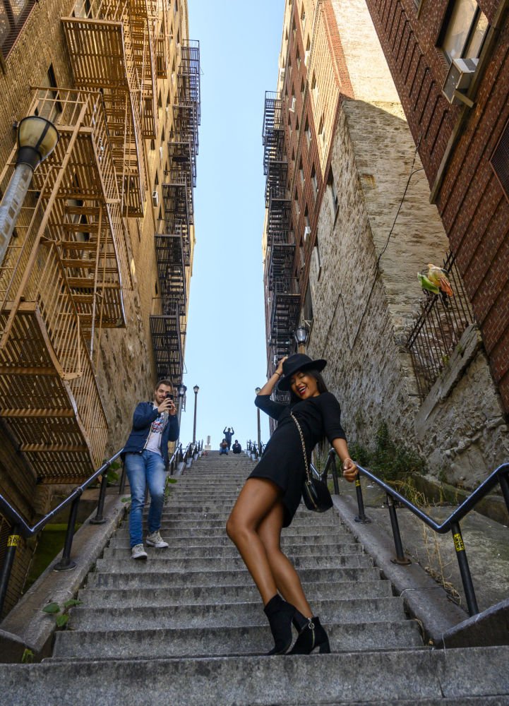 Лестница Джокера в Нью-Йорке