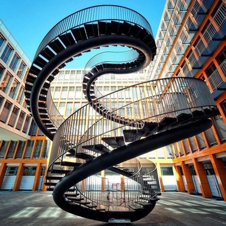 Бесконечная лестница в Мюнхене
