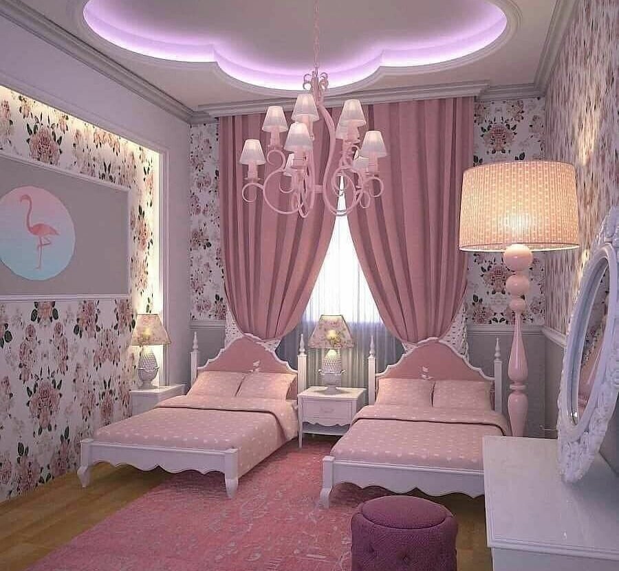 Красивая спальня для девочки