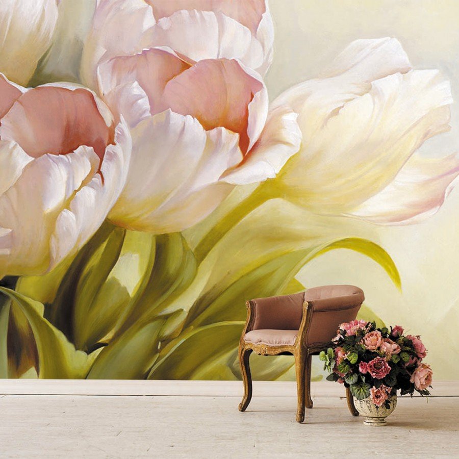 Фотообои тюльпаны