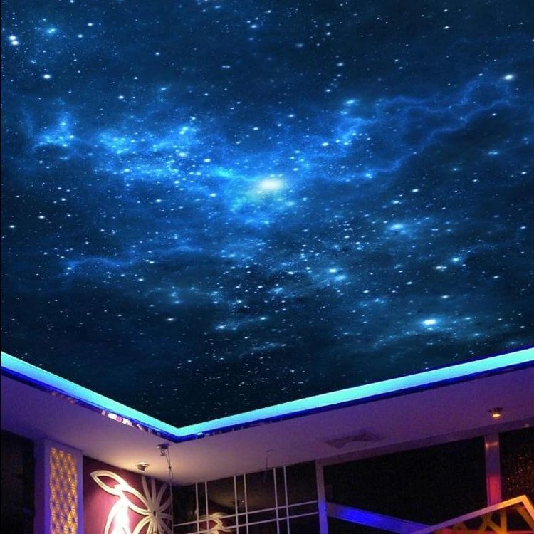 Потолок Звёздное небо с мерцанием звёзд
