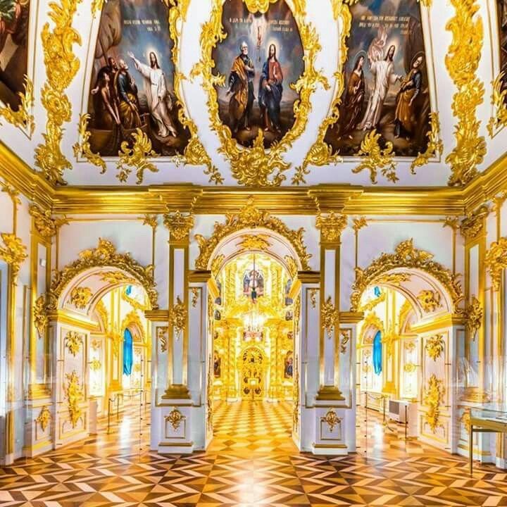 Шедевр русского Барокко- большой Екатерининский дворец
