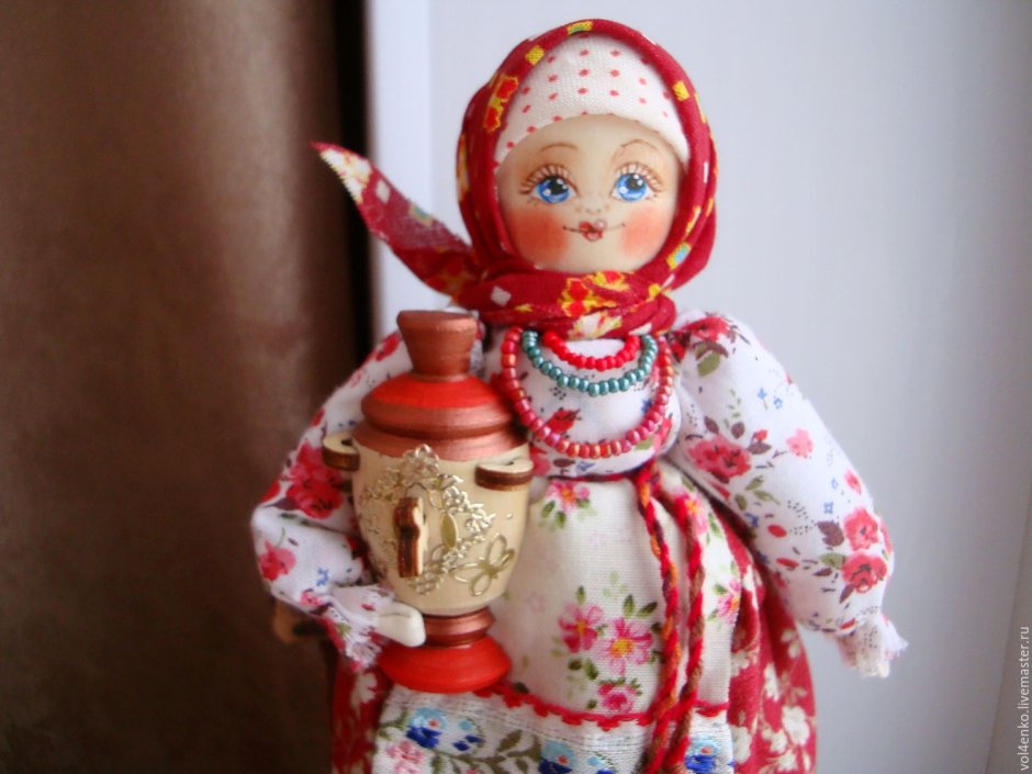 Текстильная кукла интерьерная кукла