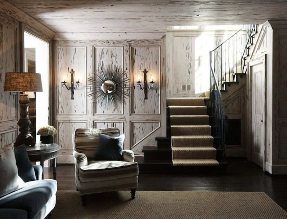 Rustic Wood Decor спальня