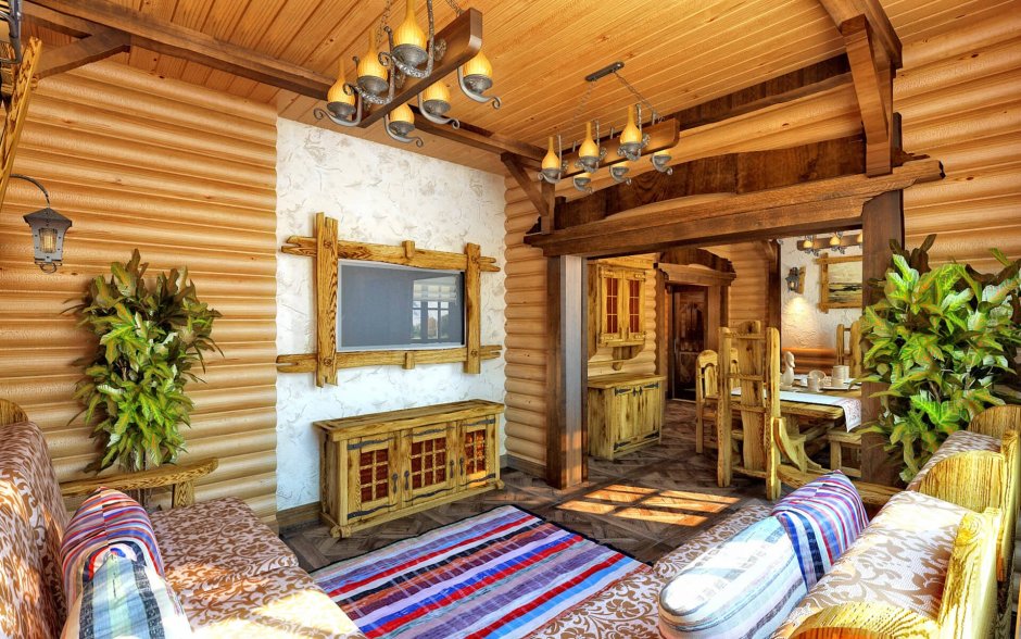 Русская изба Емеля