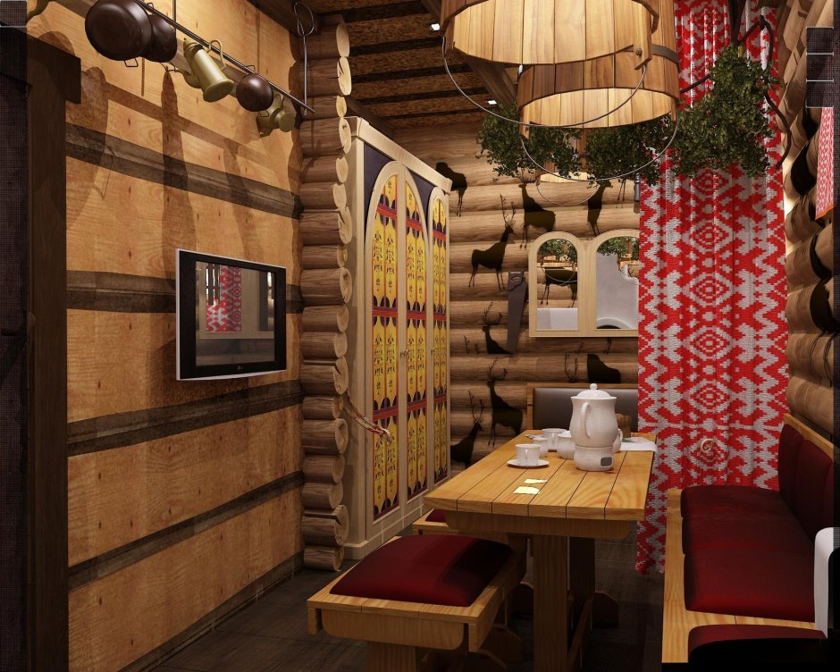 Охотничьи домики заимки