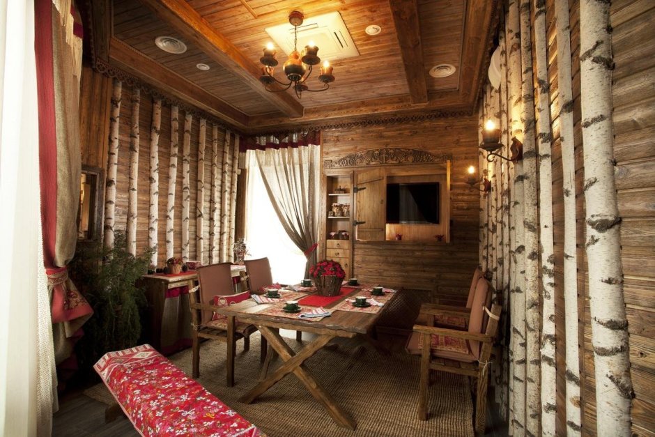 Предбанник в татарском стиле