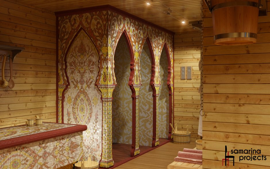 Парилка в русском стиле