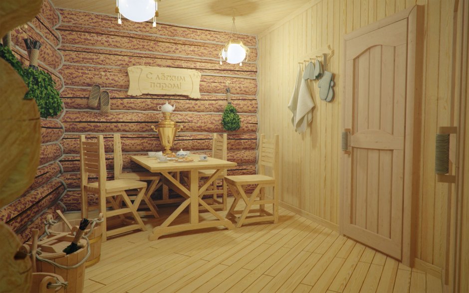 Русский стиль в интерьере