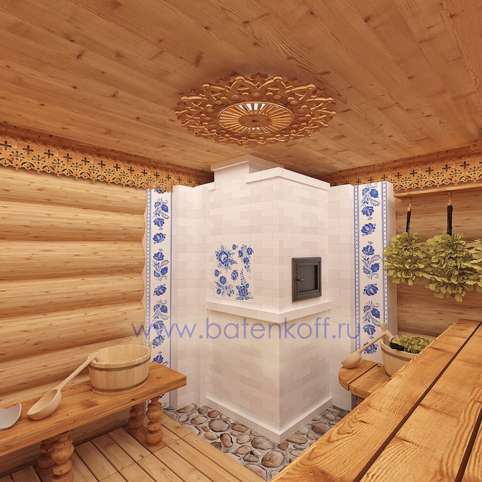 Отделка предбанника в бане