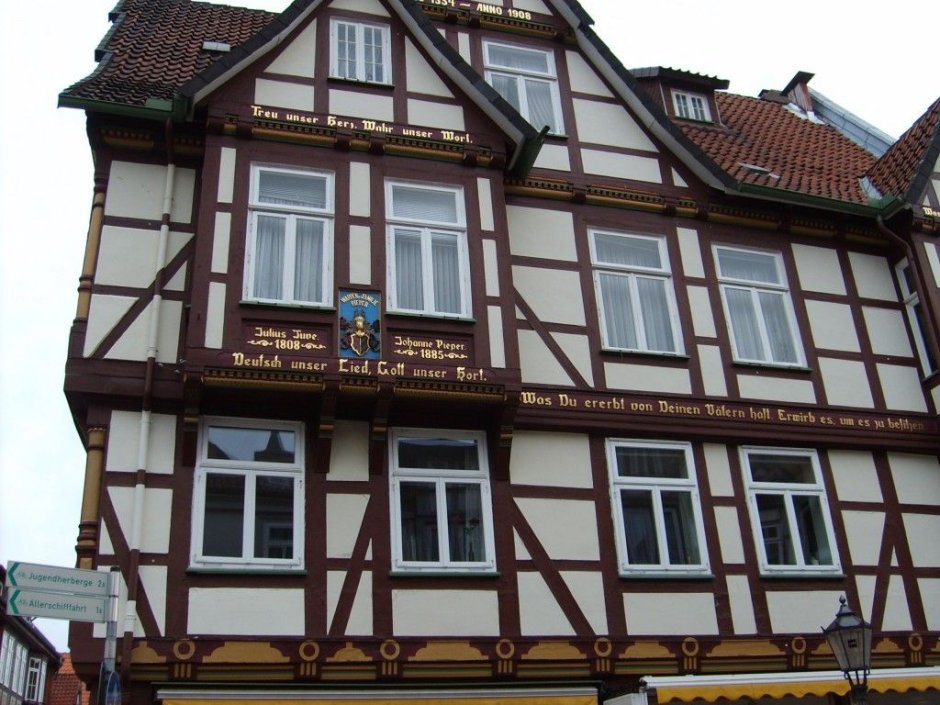 Фасад в баварском стиле