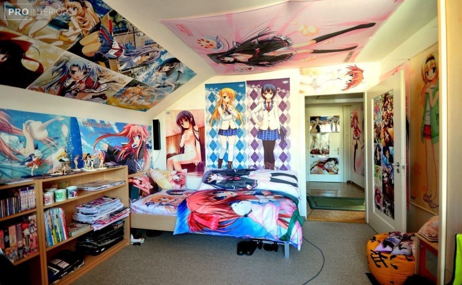 Детская комната в стиле аниме