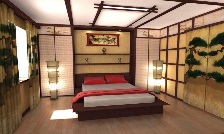 Комната в китайском стиле (70 фото)