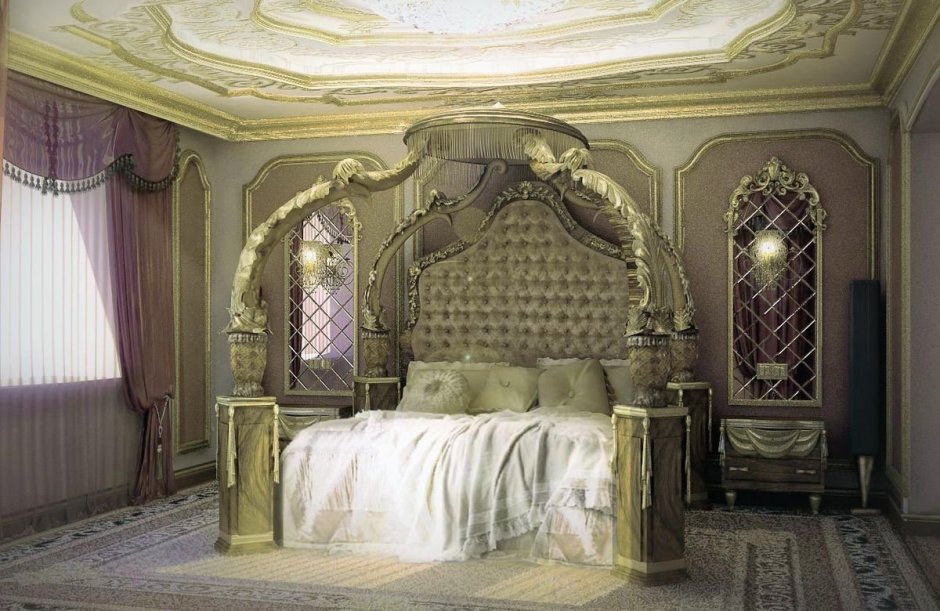 Спальня в стиле Ренессанс