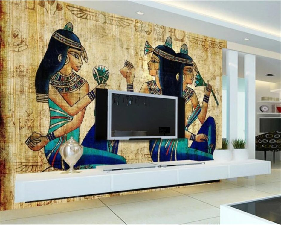 Фреска в египетском стиле