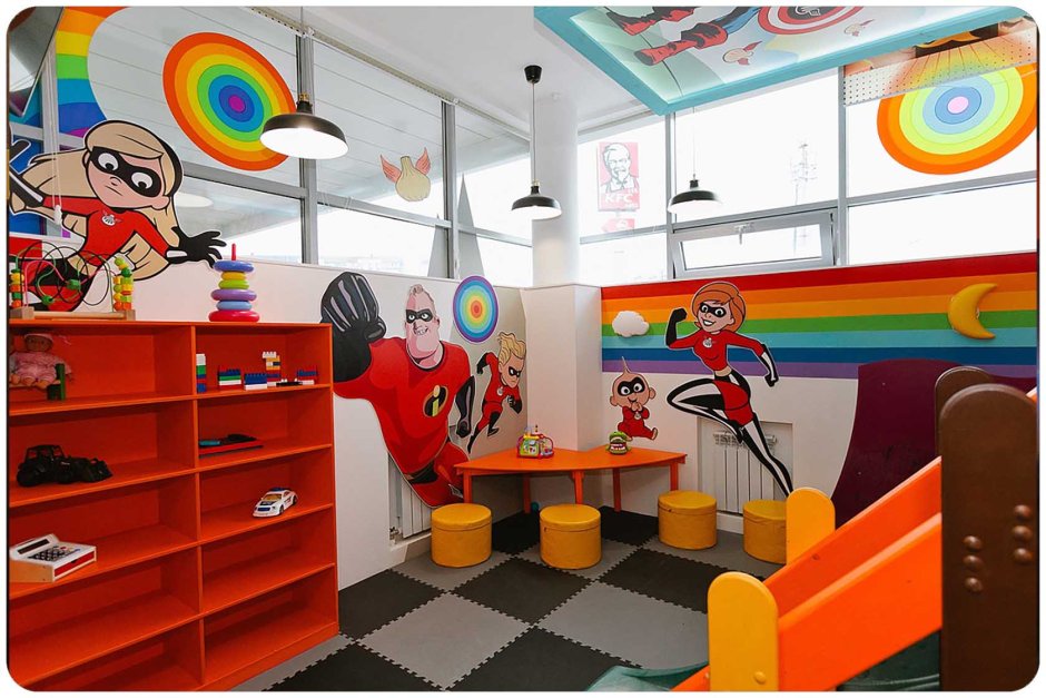 Мебель для детских игровых комнат в торговых центрах