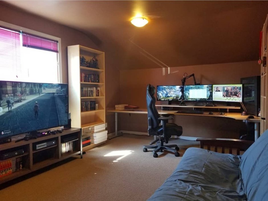 Комната для подростка геймера