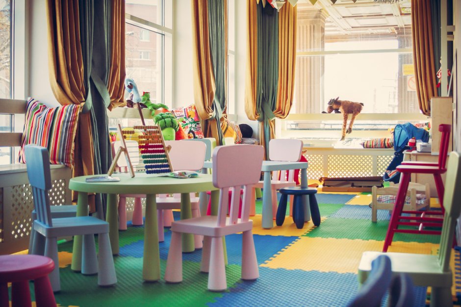 Детская игровая комната с банкетной зоной