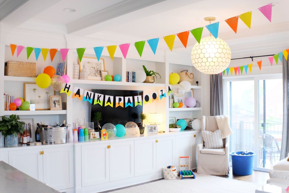 Красиво украсить комнату на день рождения мальчика