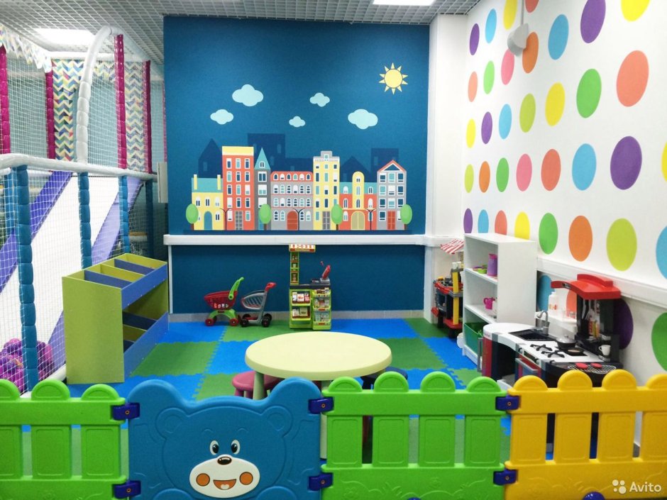 Кафе с игровой комнатой для детей