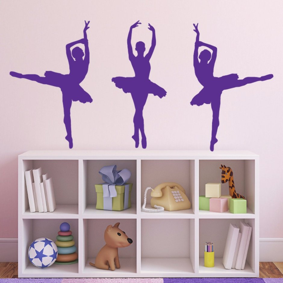 Детская комната для девочки балет