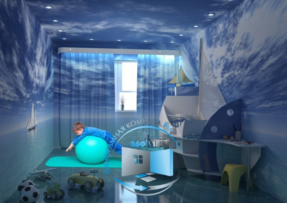 Детская комната панорама