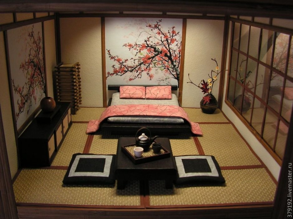 Комната самурая арт