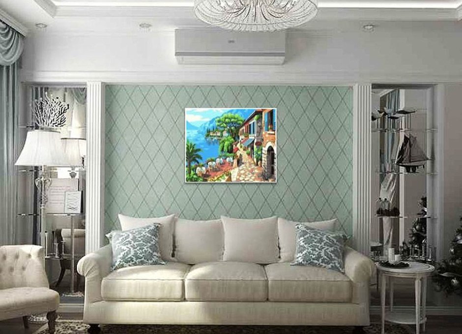 Гостиная Неоклассика Тиффани