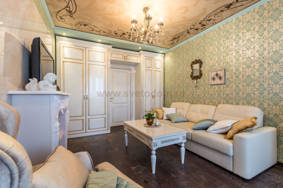 Гостиная в классическом стиле