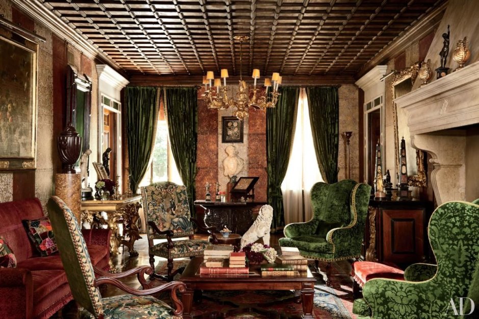 Итальянская мебель арт деко гостиная