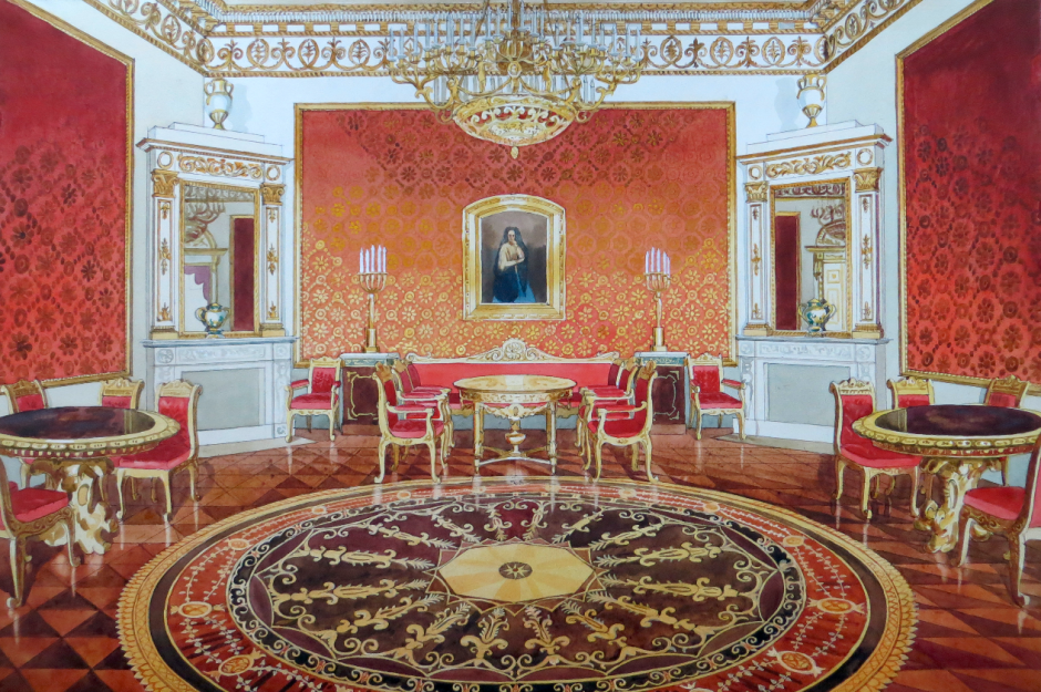 Александровский дворец мраморный зал