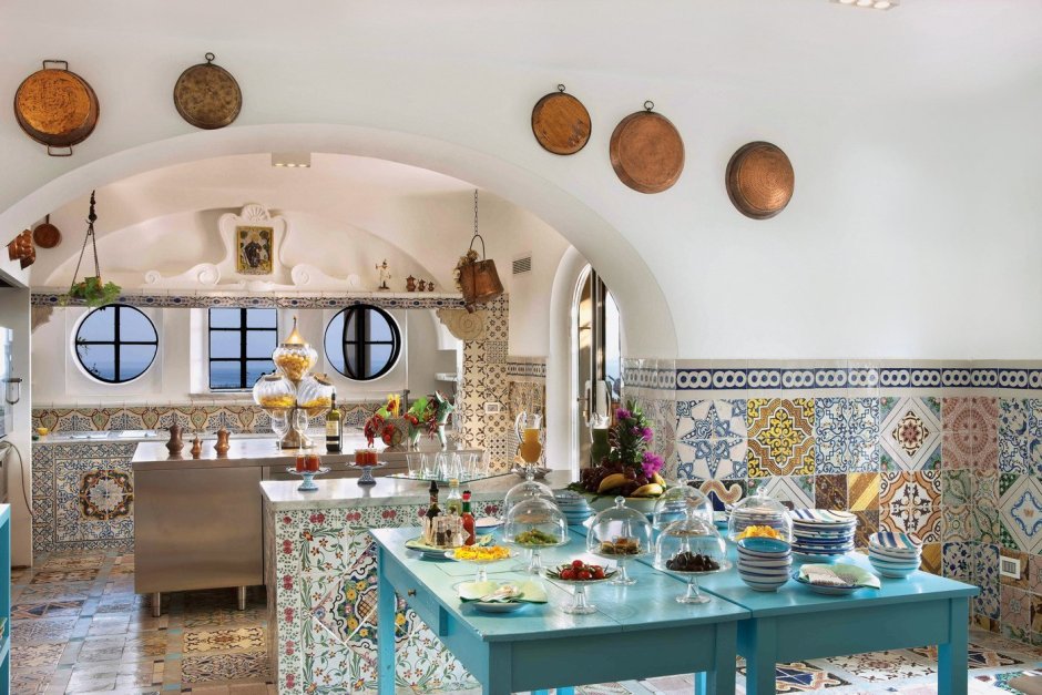Кухня в средиземноморском стиле Италия