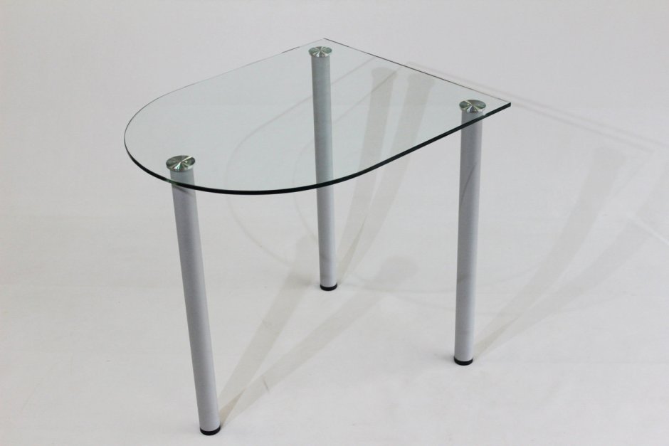 Угловой стеклянный стол FS-7140