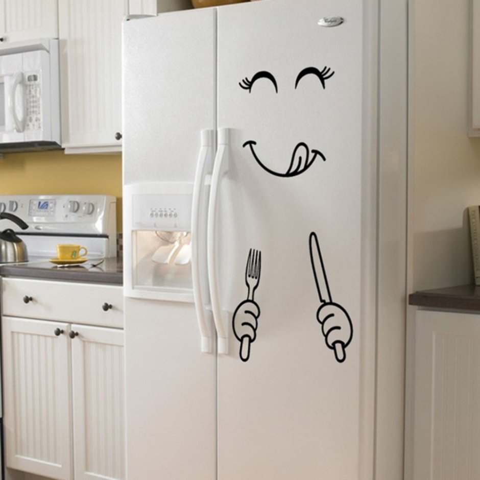Наклейка на холодильник -паб