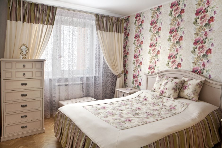 Шторы в спальню
